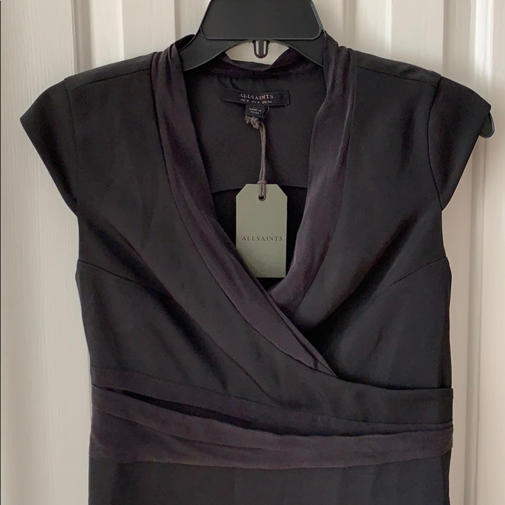 NWT All Saints black Dress
